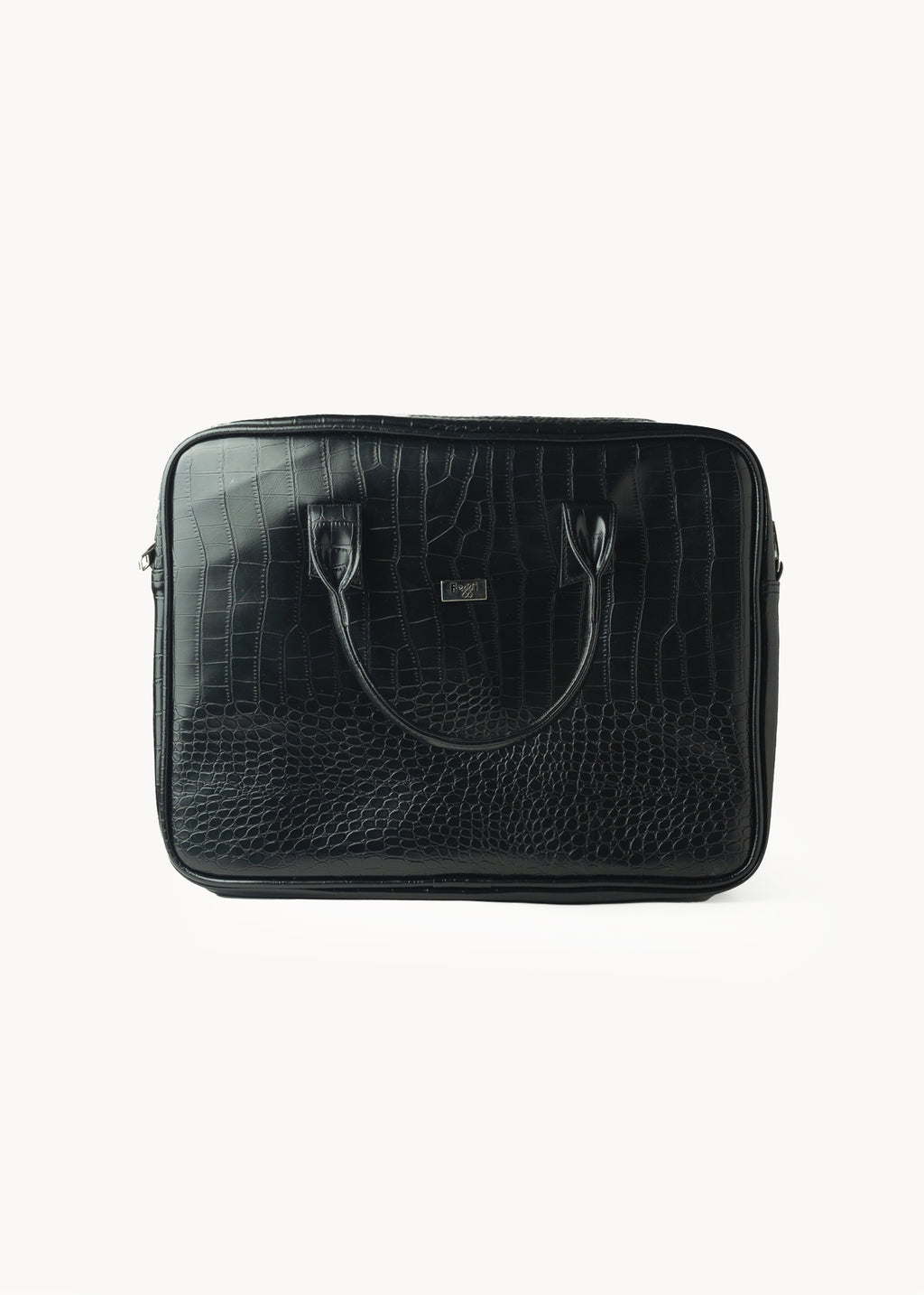 Luxe croc Laptop Bag