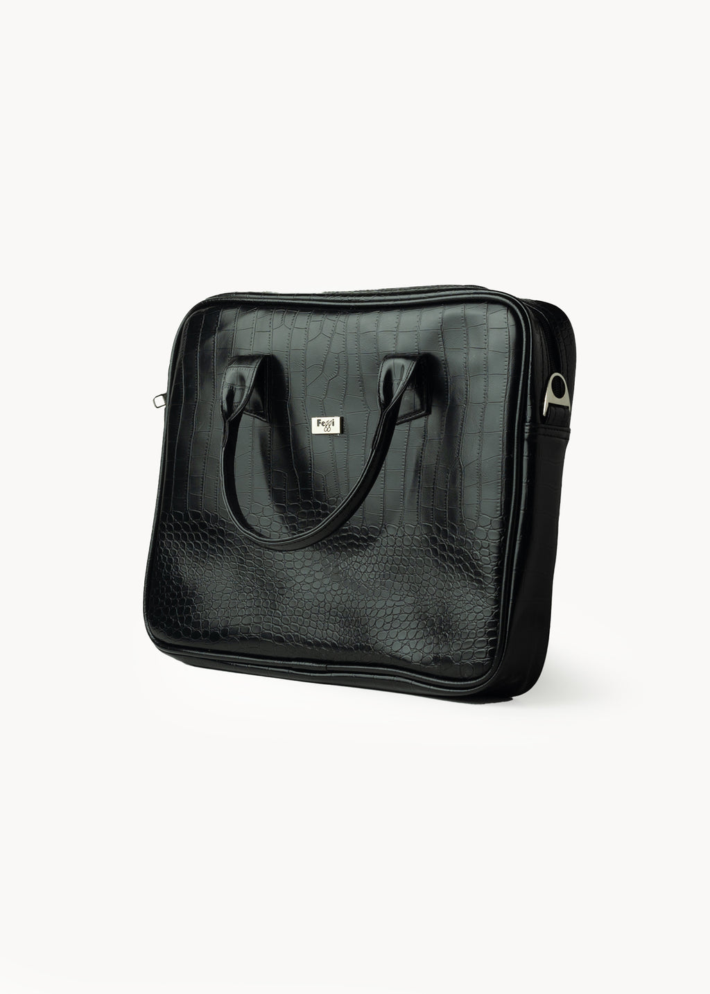 Luxe croc Laptop Bag