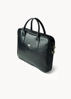Luxe croc Laptop Bag