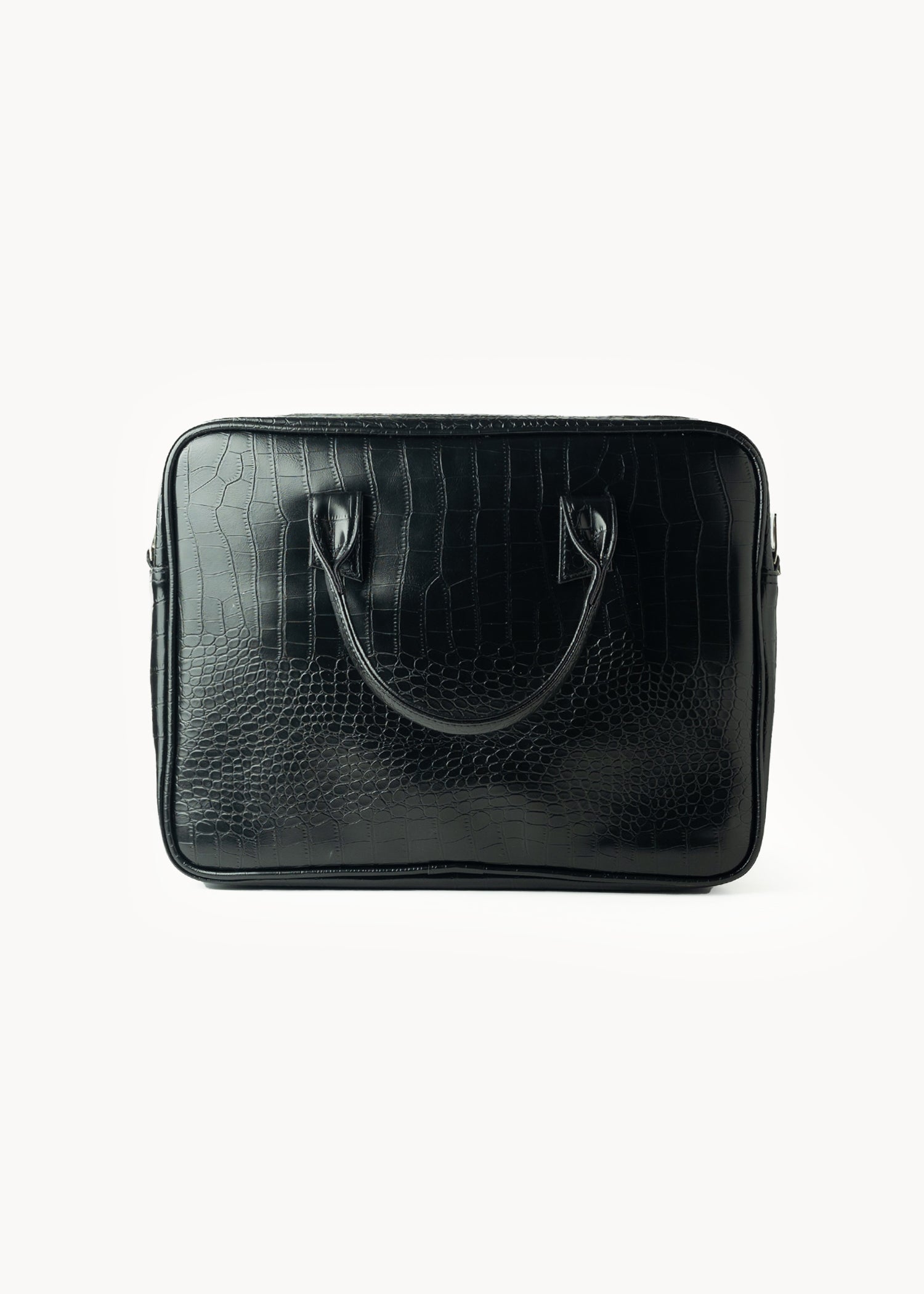 Luxe croc Laptop Bag