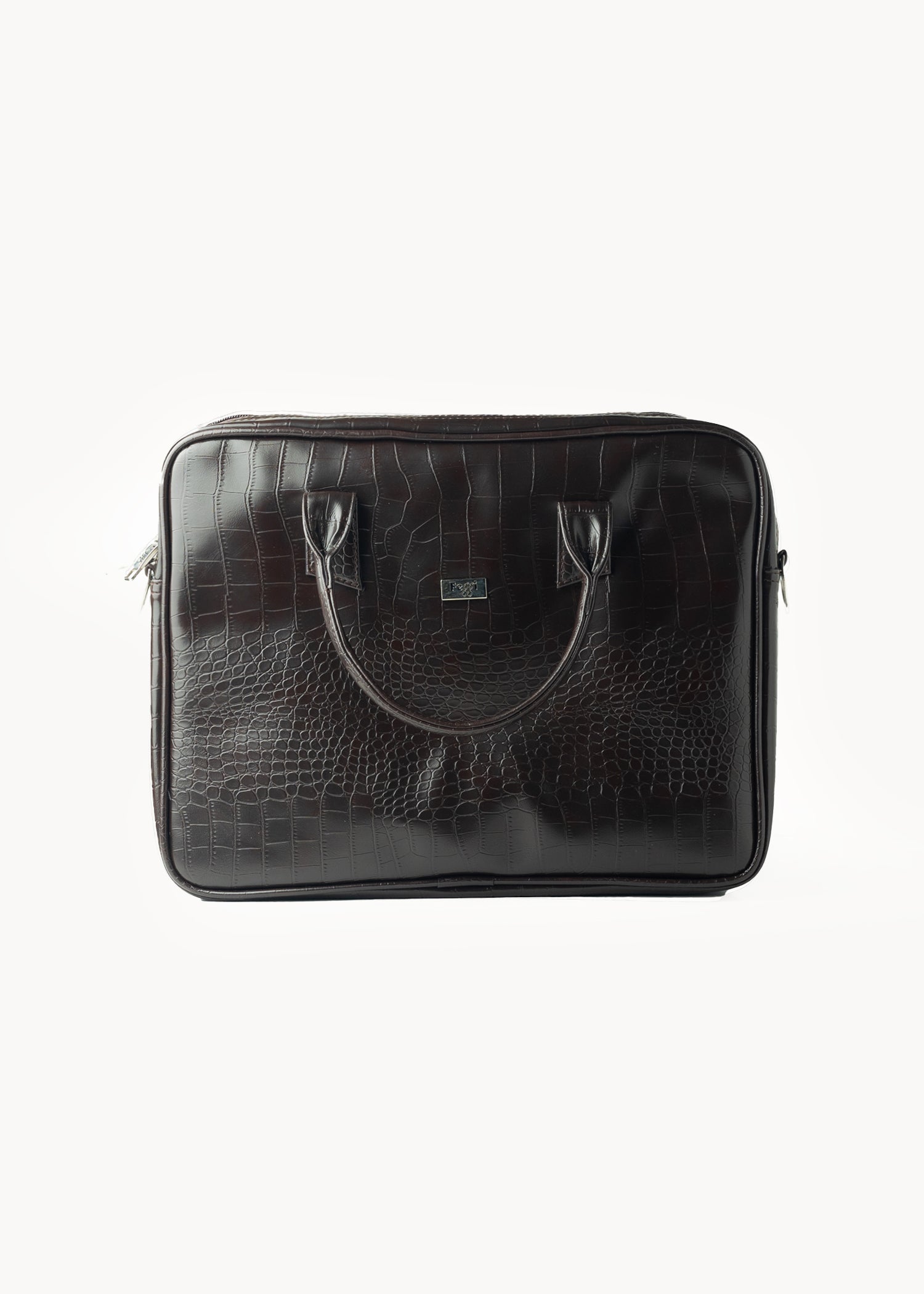 Luxe croc Laptop Bag
