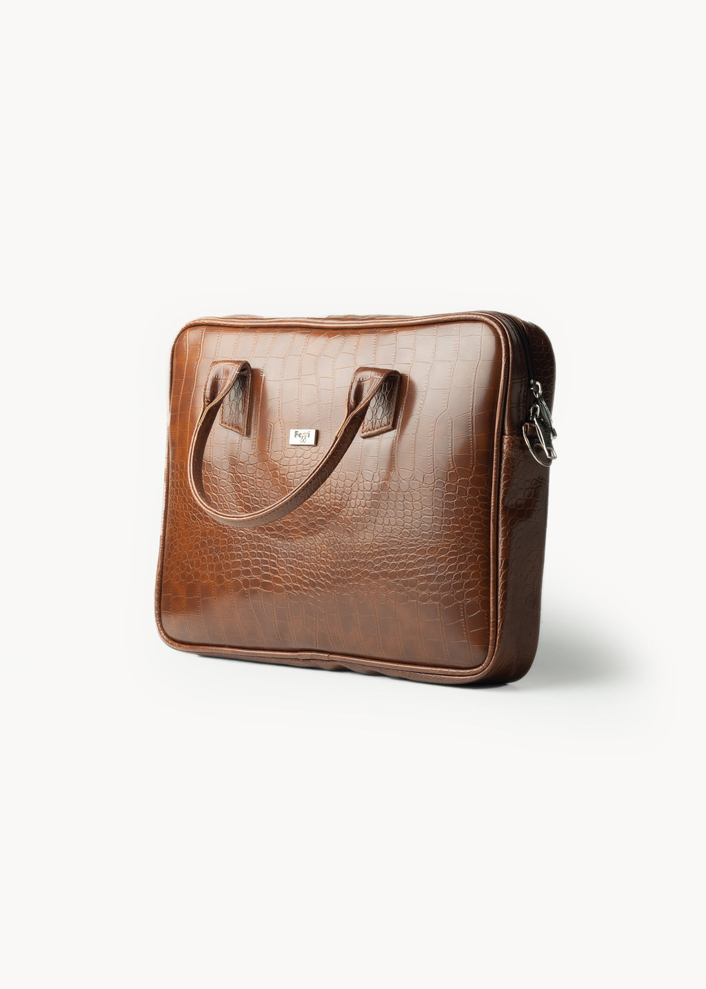 Luxe croc Laptop Bag