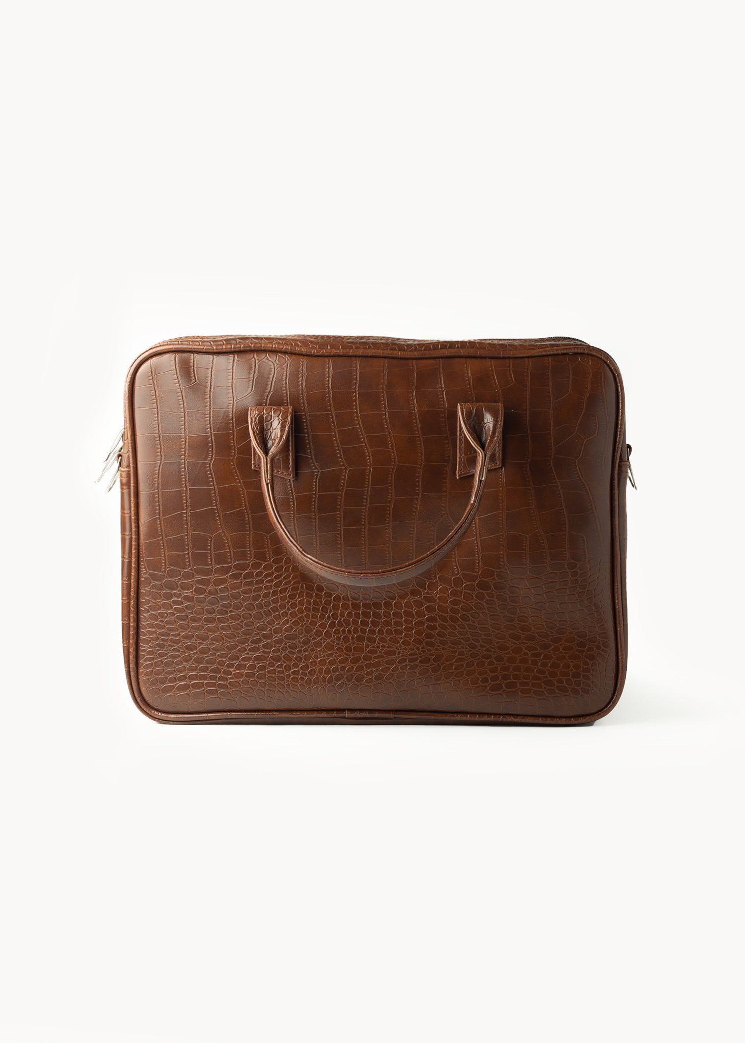 Luxe croc Laptop Bag